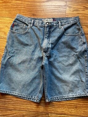 Bugle Boy Jeans 750 Denim Shorts Size 36W